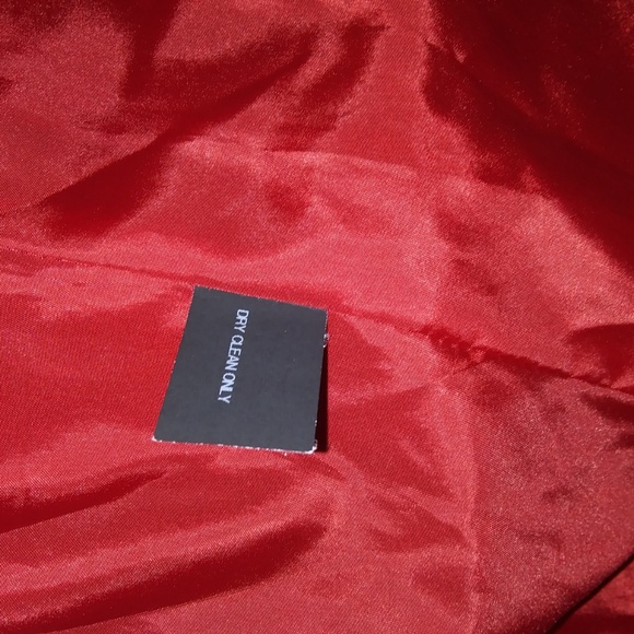 London Fog Women's Red Winter Pea Coat - Picture 8 of 8